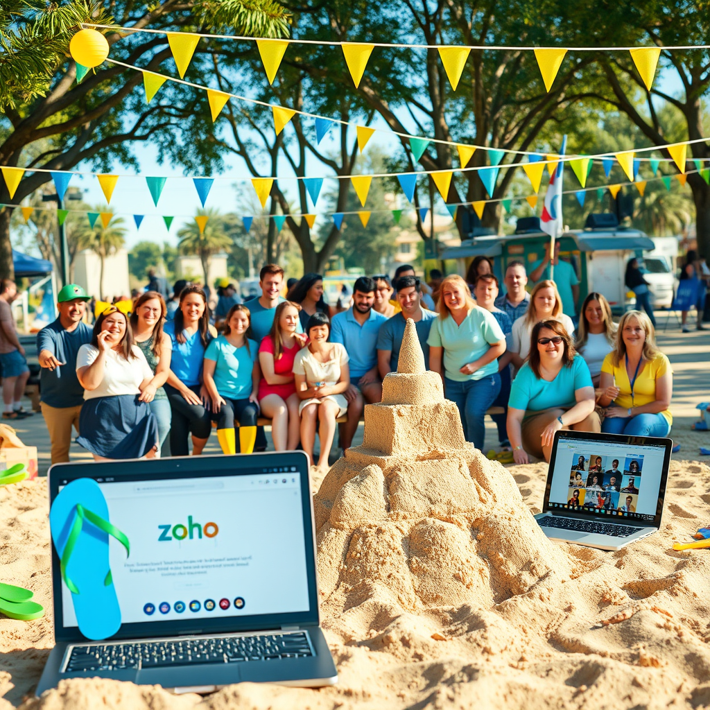 Flip Flop Fun: Team Kicks Off National Day!
